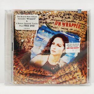 Gloria Estefan Unwrapped CD Bonus Tracks DVD 2003 Dance Latin Pop Sealed